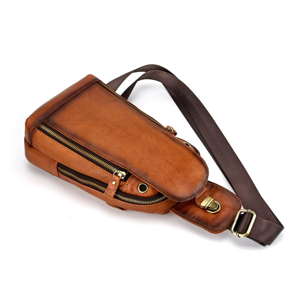Casual Cow Leather Crossbody Bag