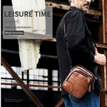 Leisure Cowhide Leather Crossbody Bag