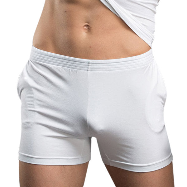 Arrow Pants Casual Sleep Antibacterial Bodybuilding Pockets Soft Underwear for Men