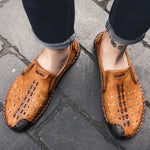 Men's Hollow Breathable Loafers Moccasins
