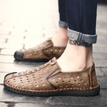 Men's Hollow Breathable Loafers Moccasins