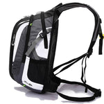Waterproof Nylon Outdoor Hiking Cycling Travel Backpack With Reflective Stripes