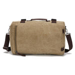 Multifunctional Canvas Backpack Outdoor Sport Casual Handbag Crossbody Bag