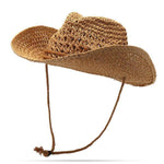 Foldable Sunscreen Curly Round Straw Bucket Cap Fisherman Hat Vacation Beach Hat