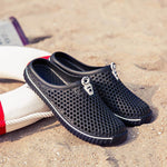 Unisex Hollow Out Breathable Slip On Beach Sandals For Men Women