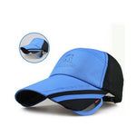 Men Women Mesh Scalable Sunblock  Quick Dry Baseball cap  Outdoor Sport Adjustable Hat - JackModa