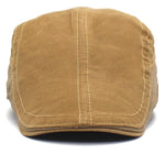 Mens Casual Outdoor Patchwork Breathable Cap Beret Hat
