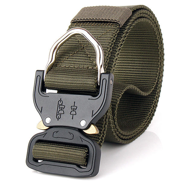 125CM Mens Nylon Tactical Belt Outdoor Sport Military Belts