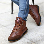 Men Fashion Cotton Ankle Boots