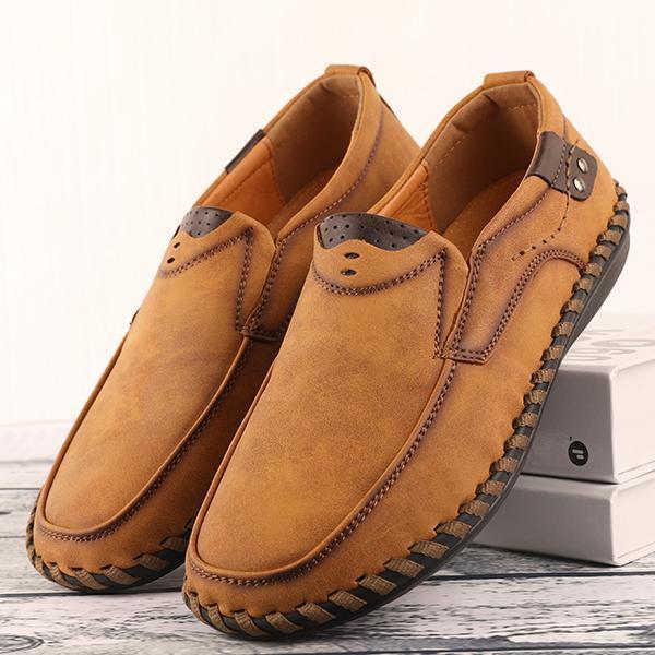 Men Handmade Quality Leather Comfortable Casual Shoes