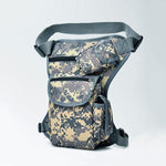Canvas Outdoor Sport Leg Bag Mulitipocket Waist Bag Hiking Cycling Fishing Bag For Men & Women - MagCloset