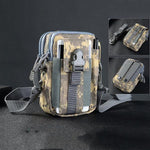 Men Cellphone  Nylon Crossbody Bag Tool Tactical Outdoor Waist Bag - MagCloset