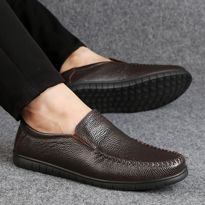 Genuine Leather Leisure Trend Men's Shoes