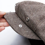 British Classic Beret Hat Men Women Literary Fashion Versatile Octagonal Hat
