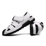Large-Size Men's Shoes Fashion Outdoor Casual Microfiber Leather Sandals