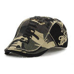 Unisex Cotton Camouflage Beret Hat Buckle Adjustable Paper Boy Military Cap