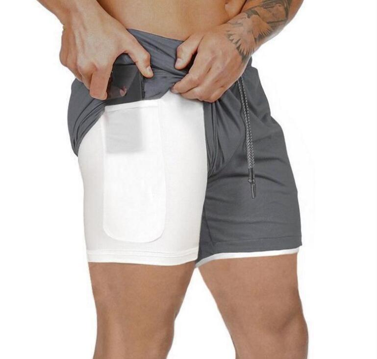 Summer Men's Running Quick Dry Breathable Fitness Shorts