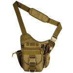Men Women Waterproof Nylon Camera Bag Outdoor Multi-functional Tactical Crossbody Bag