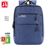 Men Women USB Port Mochila Oxford 15.6 inch Laptop Bags Large Capacity Travel Business Backpack