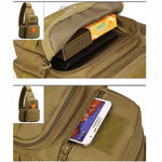 Men's Tactical Shoulder Bag Backpack Sling Chest Bag Assault Pack Messenger Bag