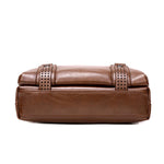 Men Business Vintage Super Soft PU Leather Shoulder Bags Crossbody Messenger Bags