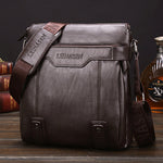 Men Business Vintage Super Soft PU Leather Shoulder Bags Crossbody Messenger Bags