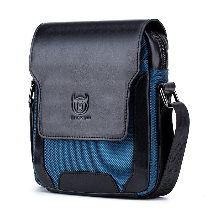 Bullcaptain® 2019 Fashion Genuine Leather Business Small Crossbody Bag Sling Bag for Men